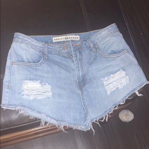 Brand new jean shorts